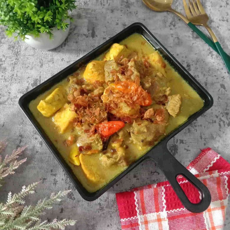 Resep Opor Daging Sapi Dan Tahu Sederhana Enak Chef iffah foodies