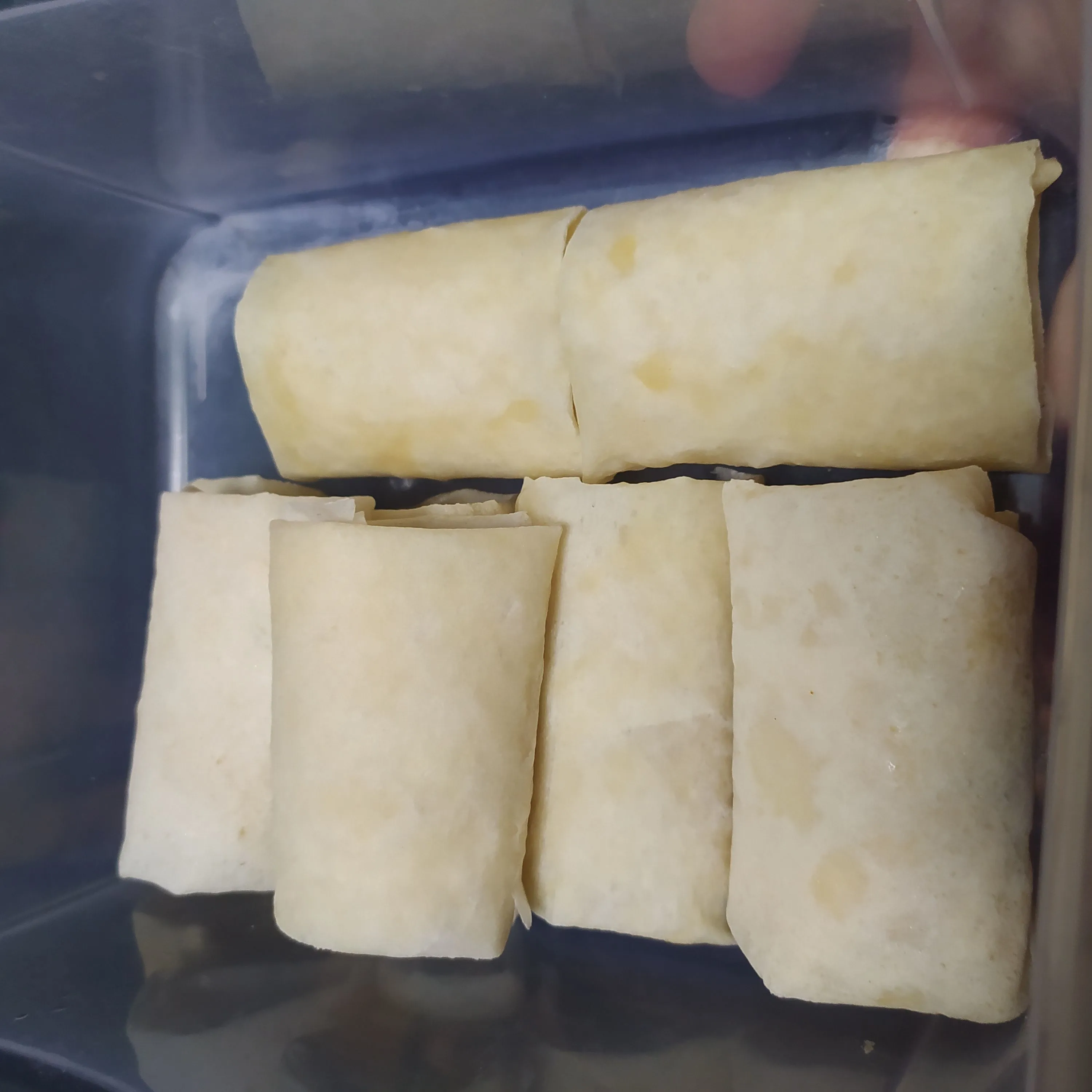 Step 3 Lumpia Isi Pisang Coklat