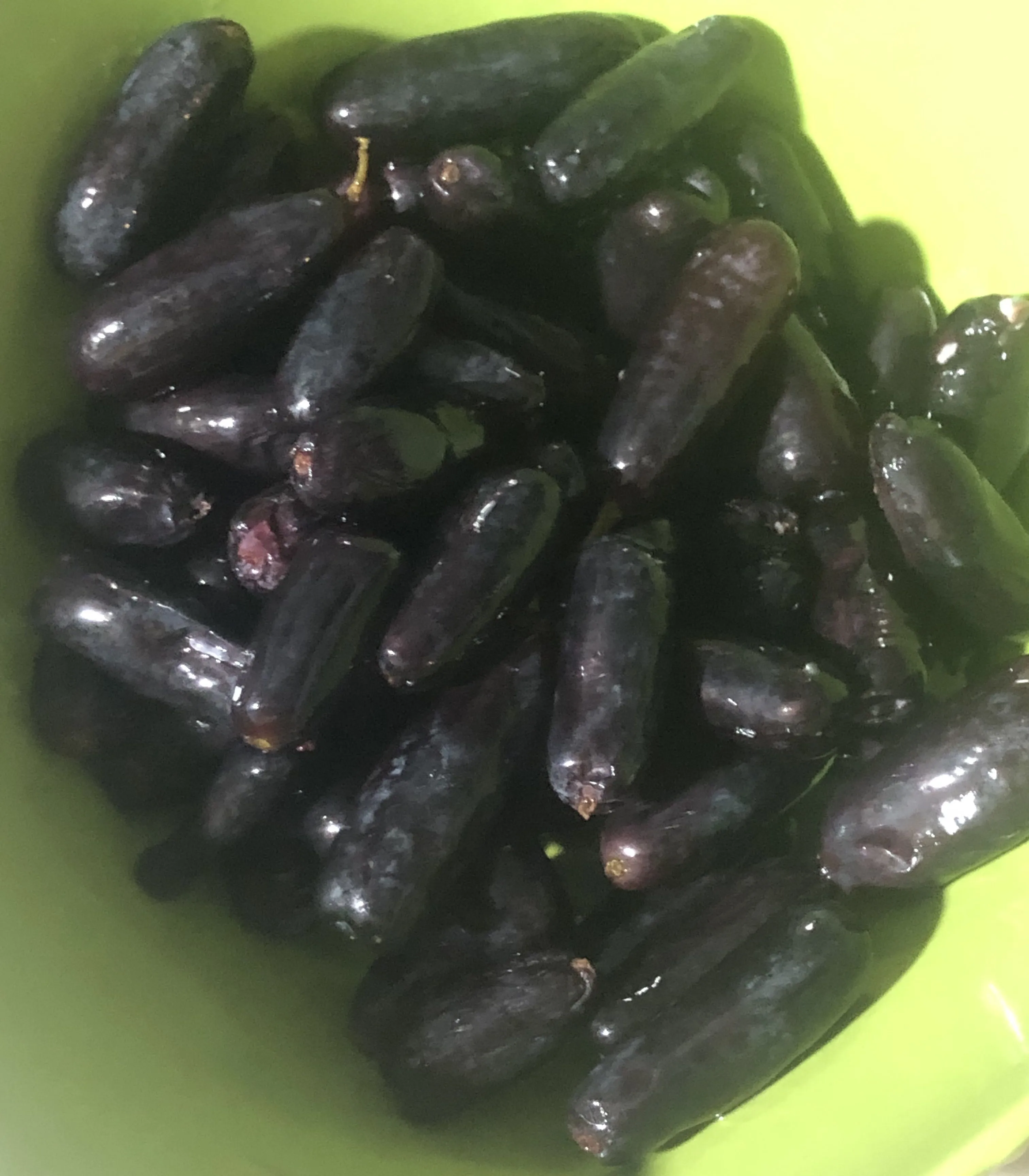 Step 1 Selai Anggur Hitam