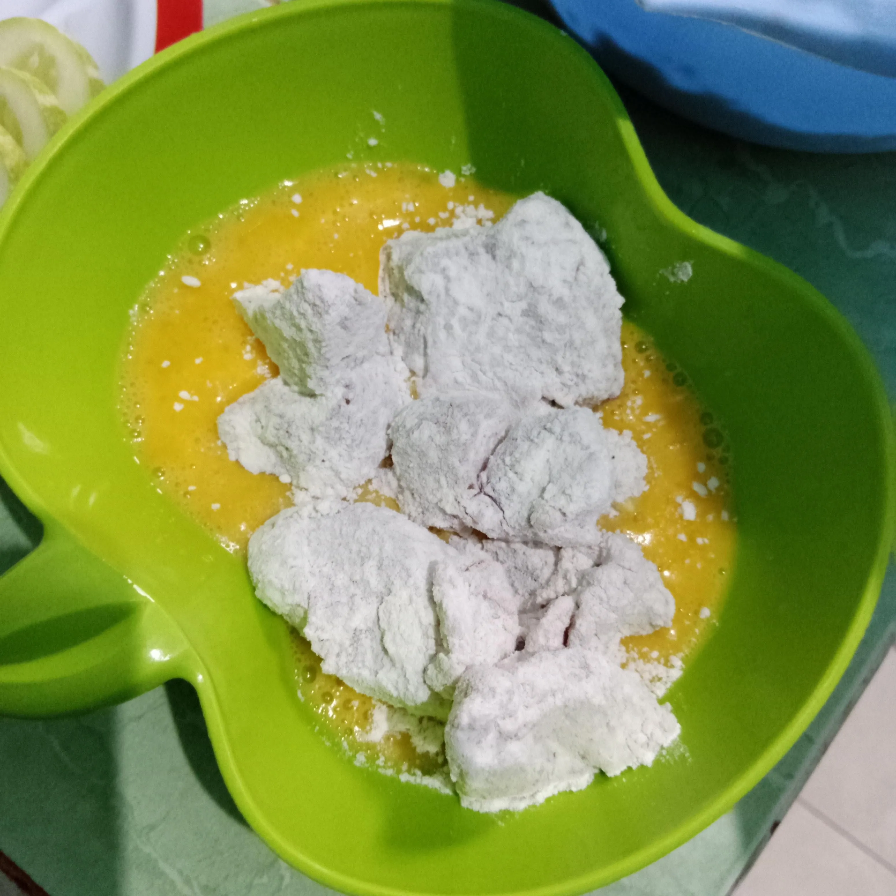 Step 4 Chicken Popcorn
