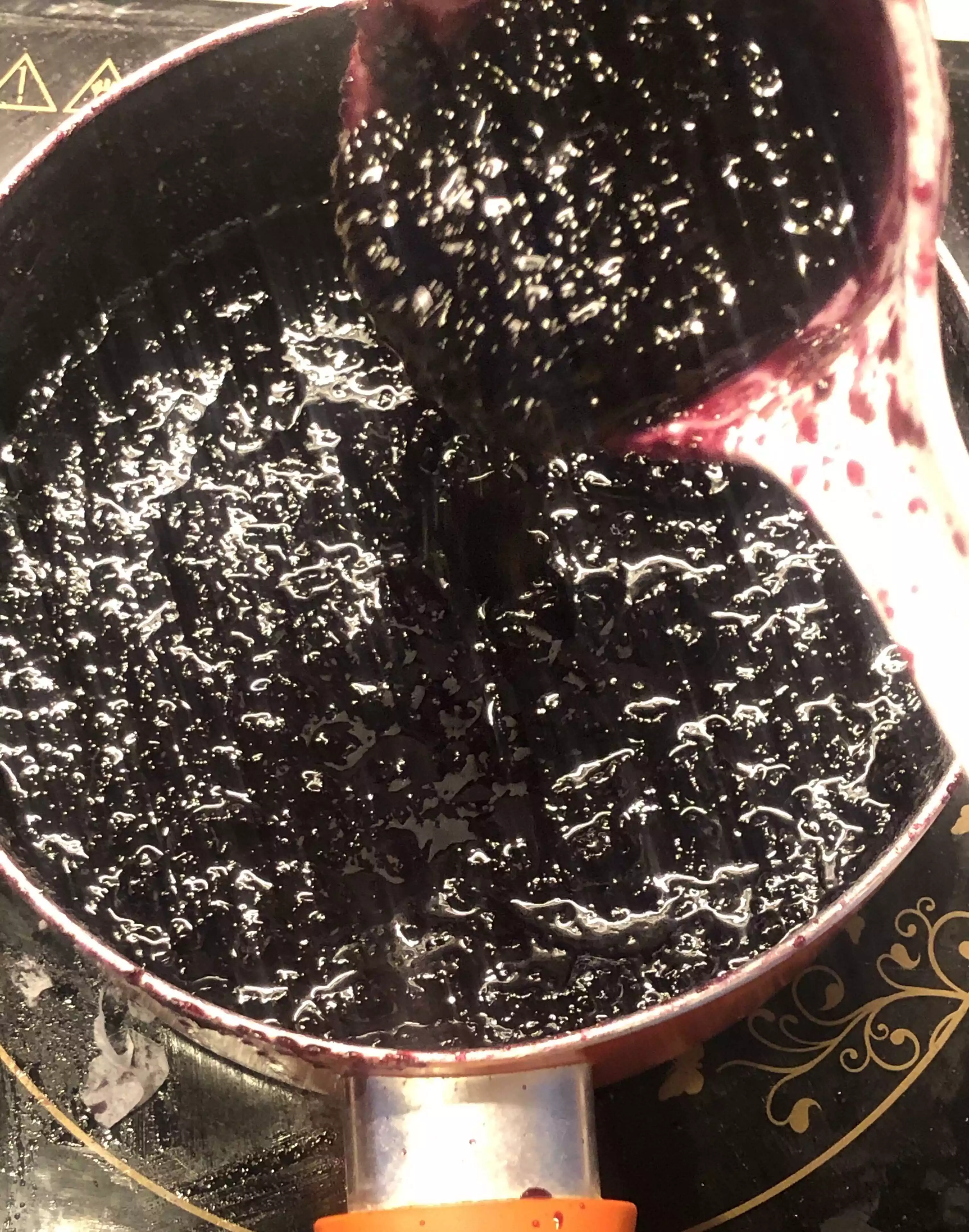 Step 5 Selai Anggur Hitam