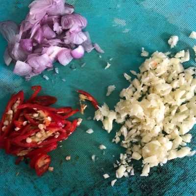 Step 1 Fusilli Kribo