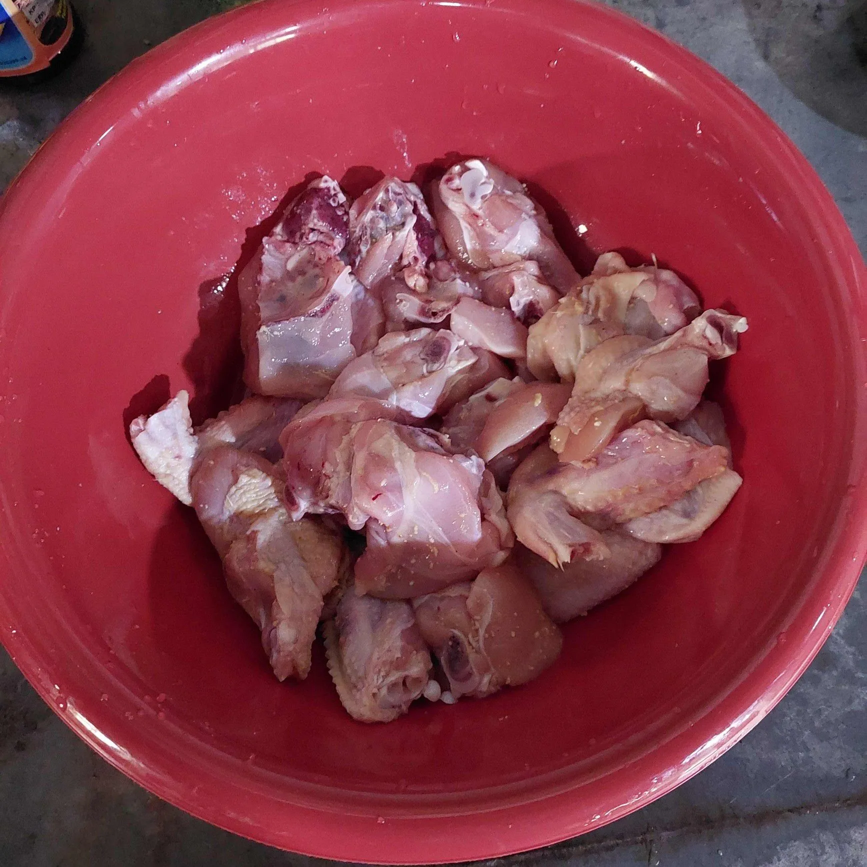 Step 1 Ayam Goreng Black Pepper