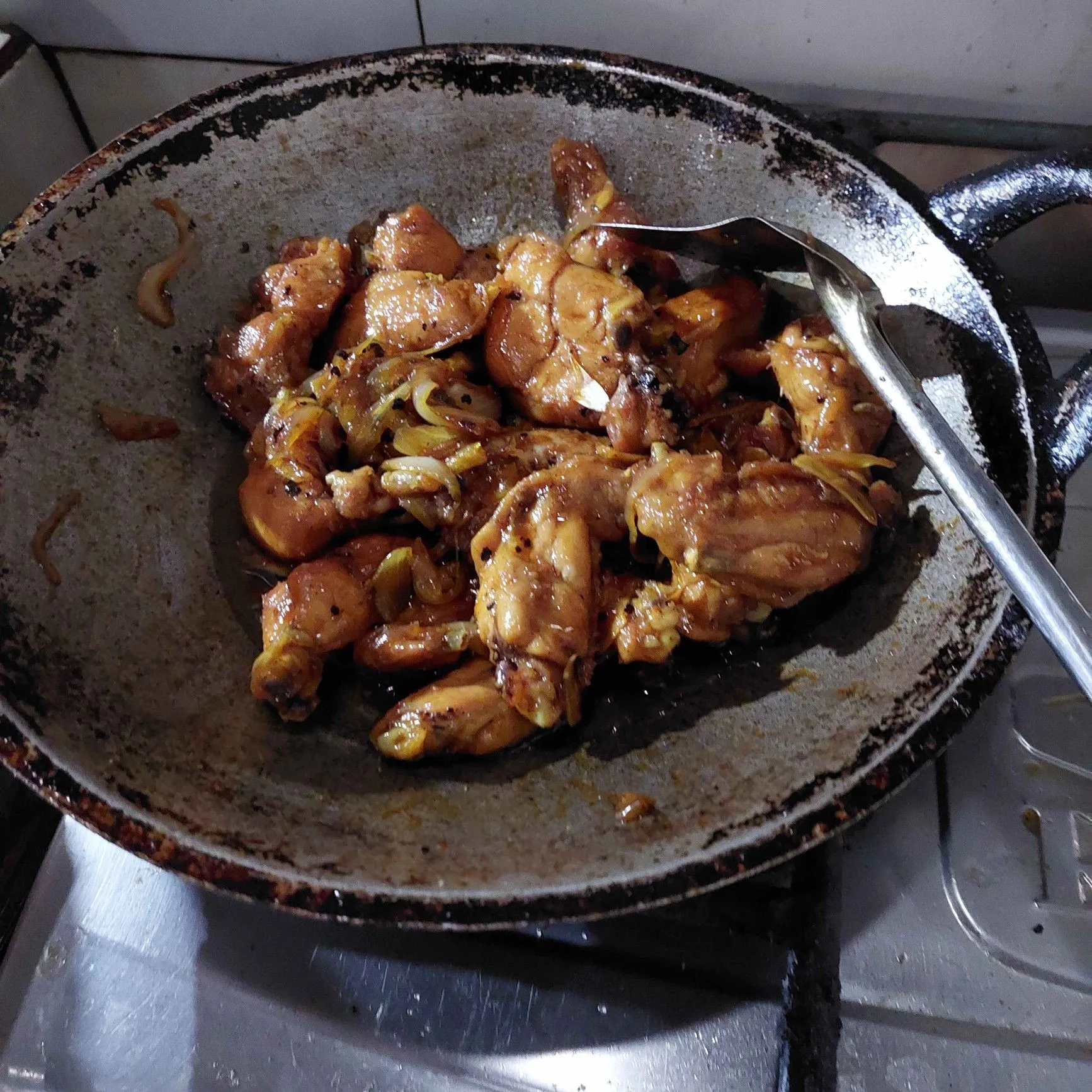Step 7 Ayam Goreng Black Pepper