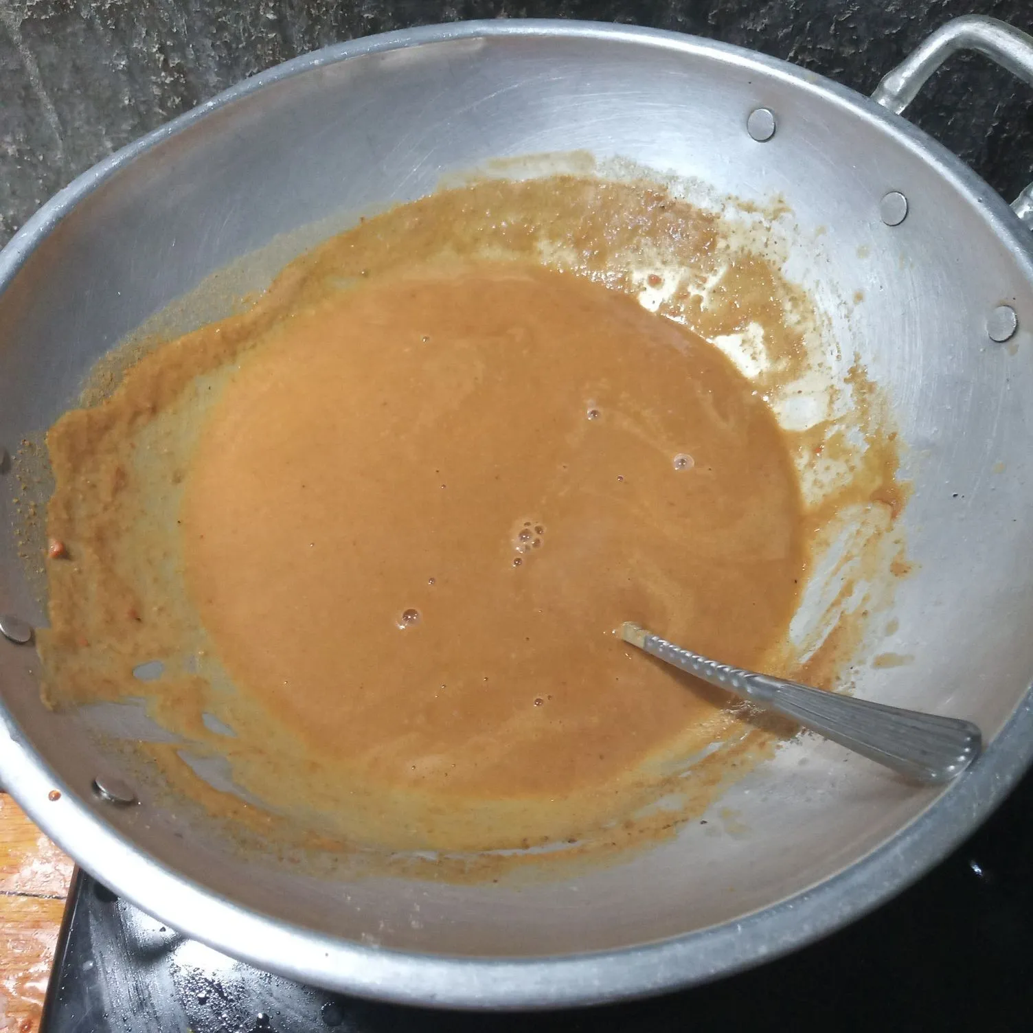 Step 8 Sate Tahu Bumbu Kacang