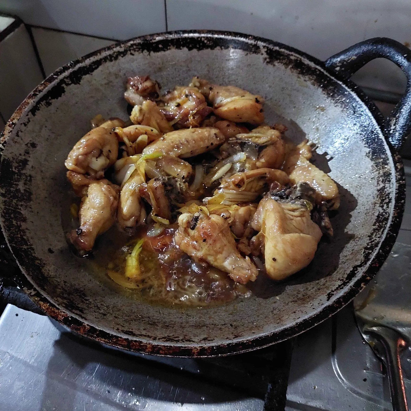 Step 6 Ayam Goreng Black Pepper
