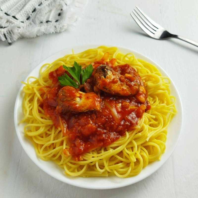 Spaghetti Saos Sarden