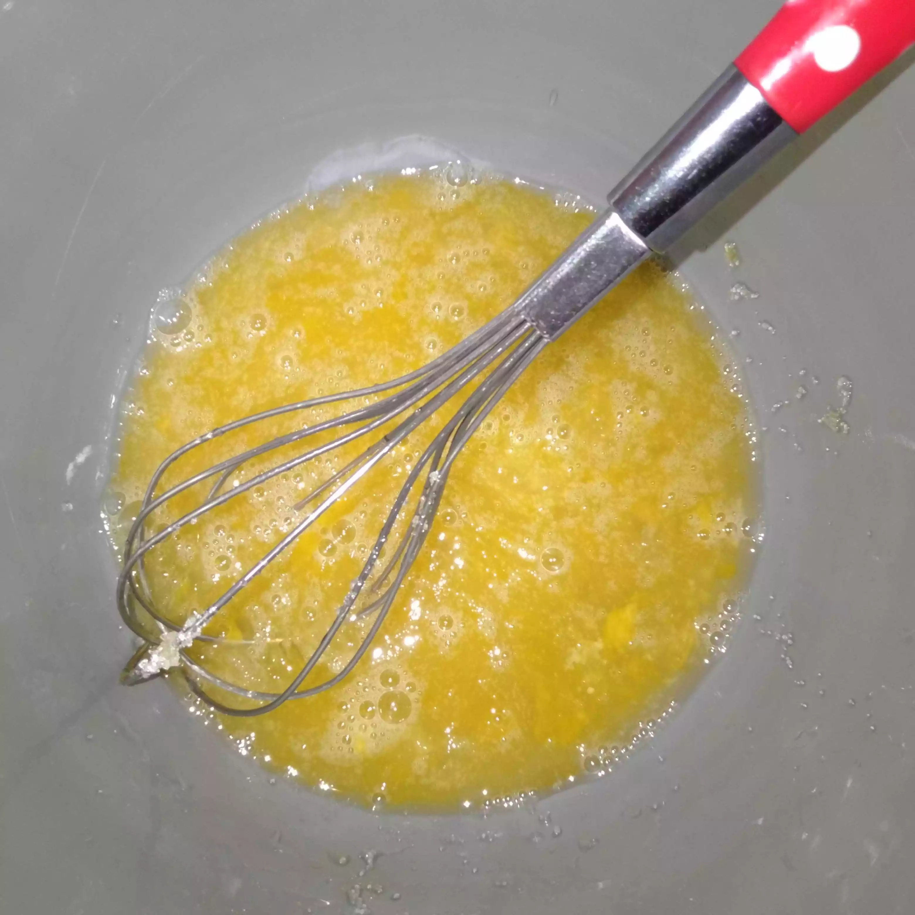 Step 1 Bolu Pisang Keju Chocochip Panggang