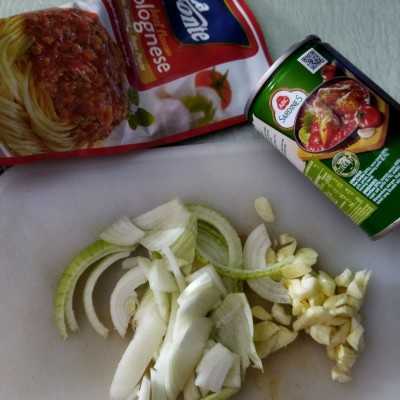 Step 3 Spaghetti Saos Sarden