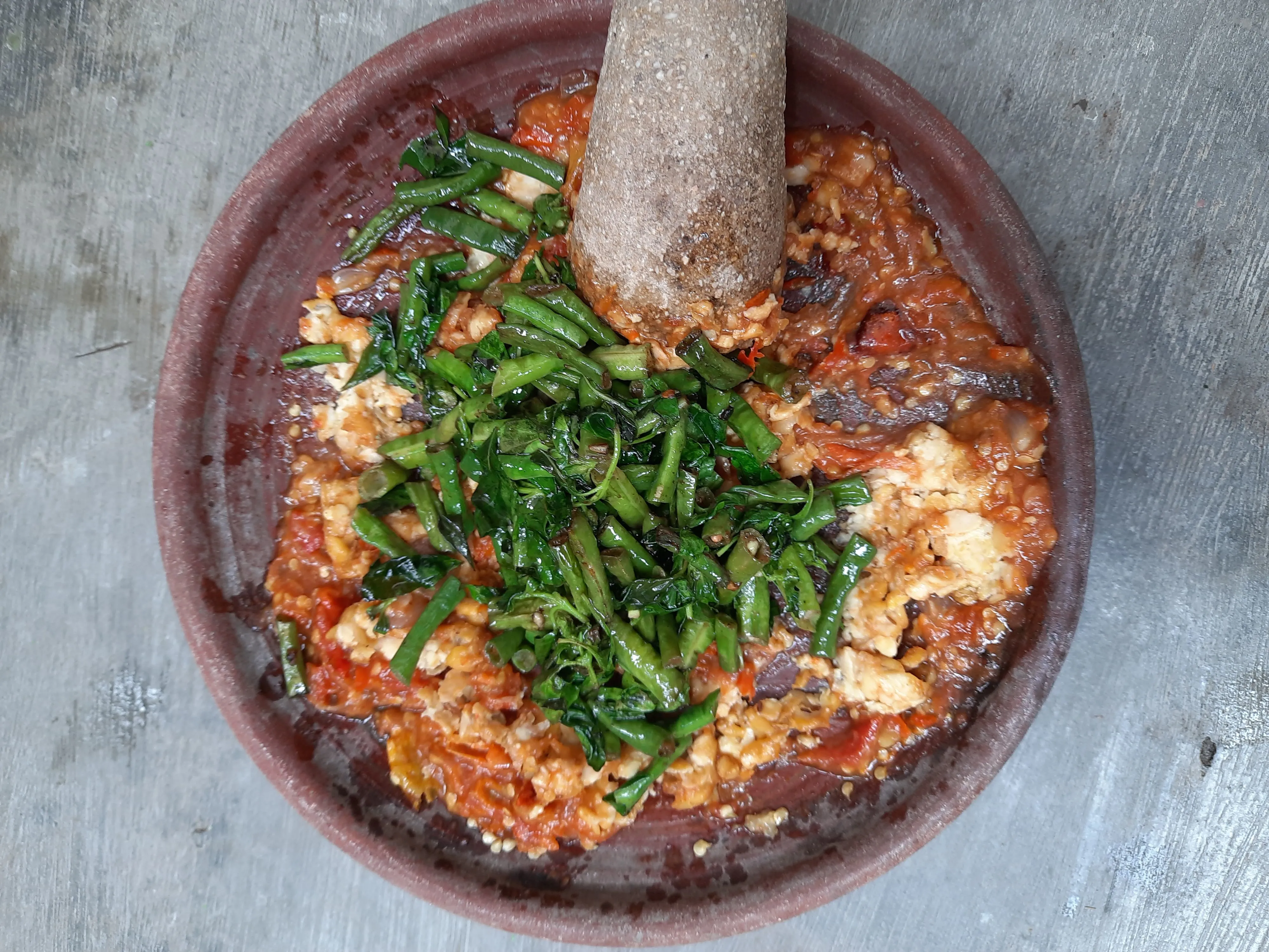 Step 5 Sambel Tempe Kencur Komplit