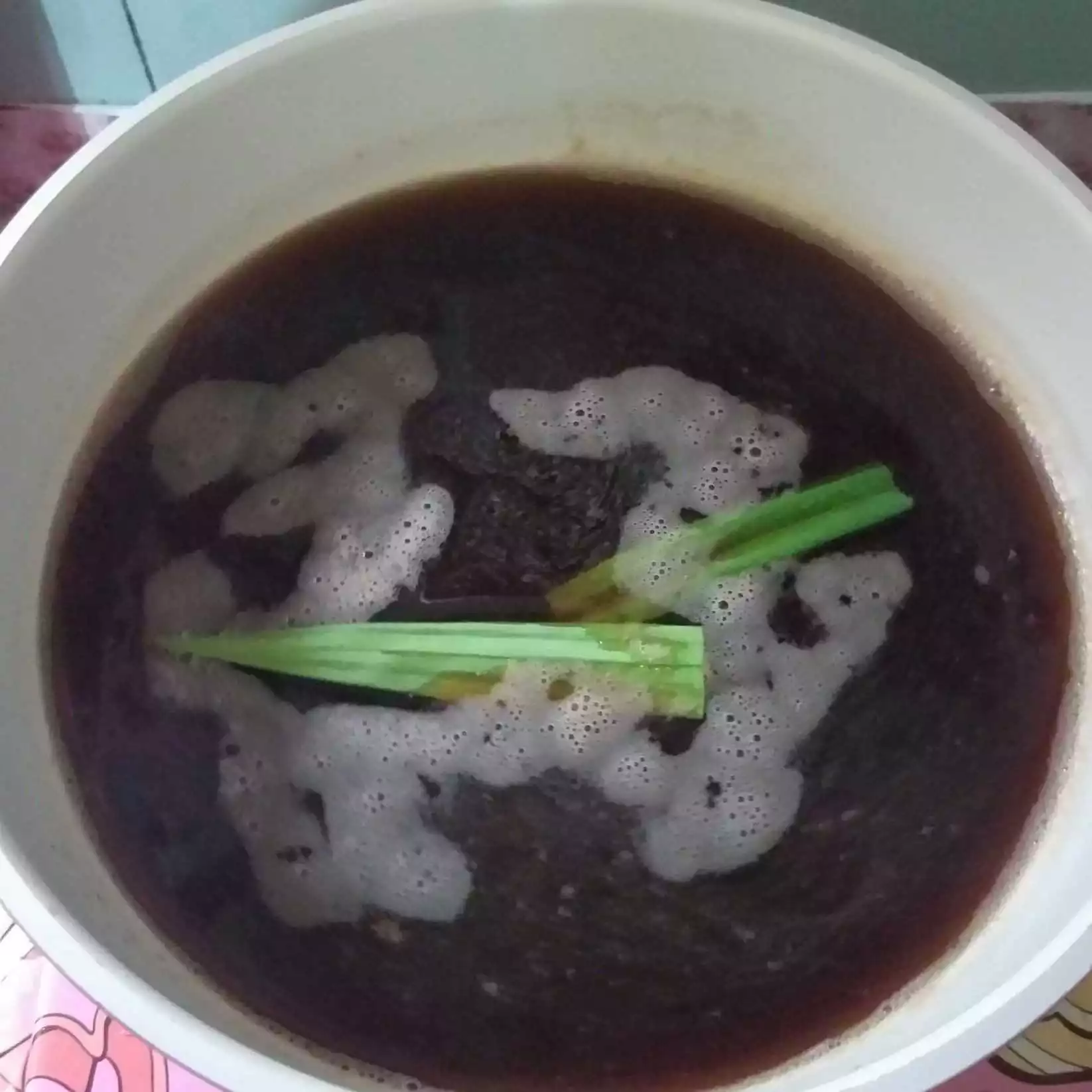Step 2 Bubur Beras Hitam