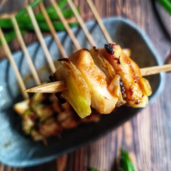 Yakitori simple siap dinikmati.