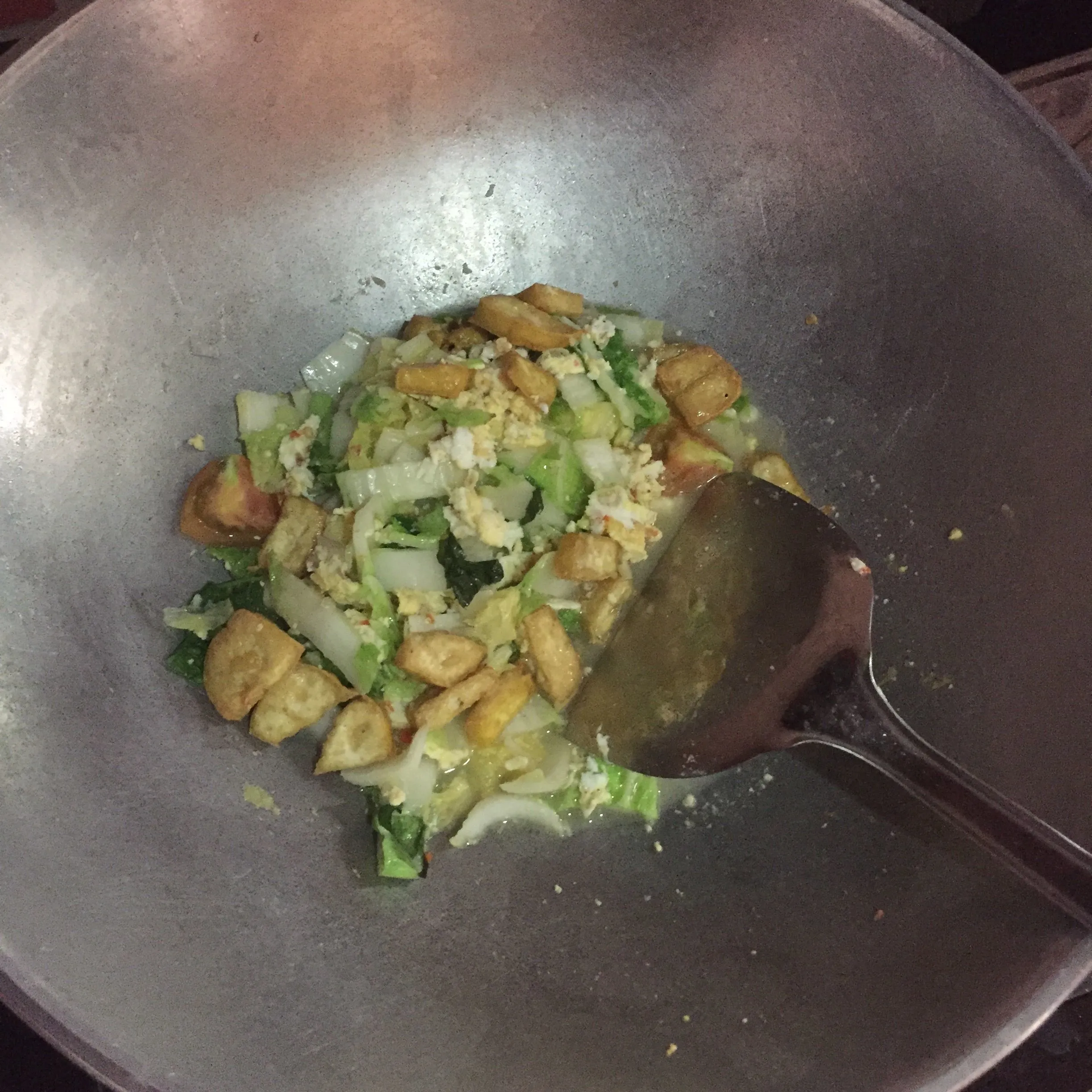 Step 5 Sayur Sawi Telur Pedas