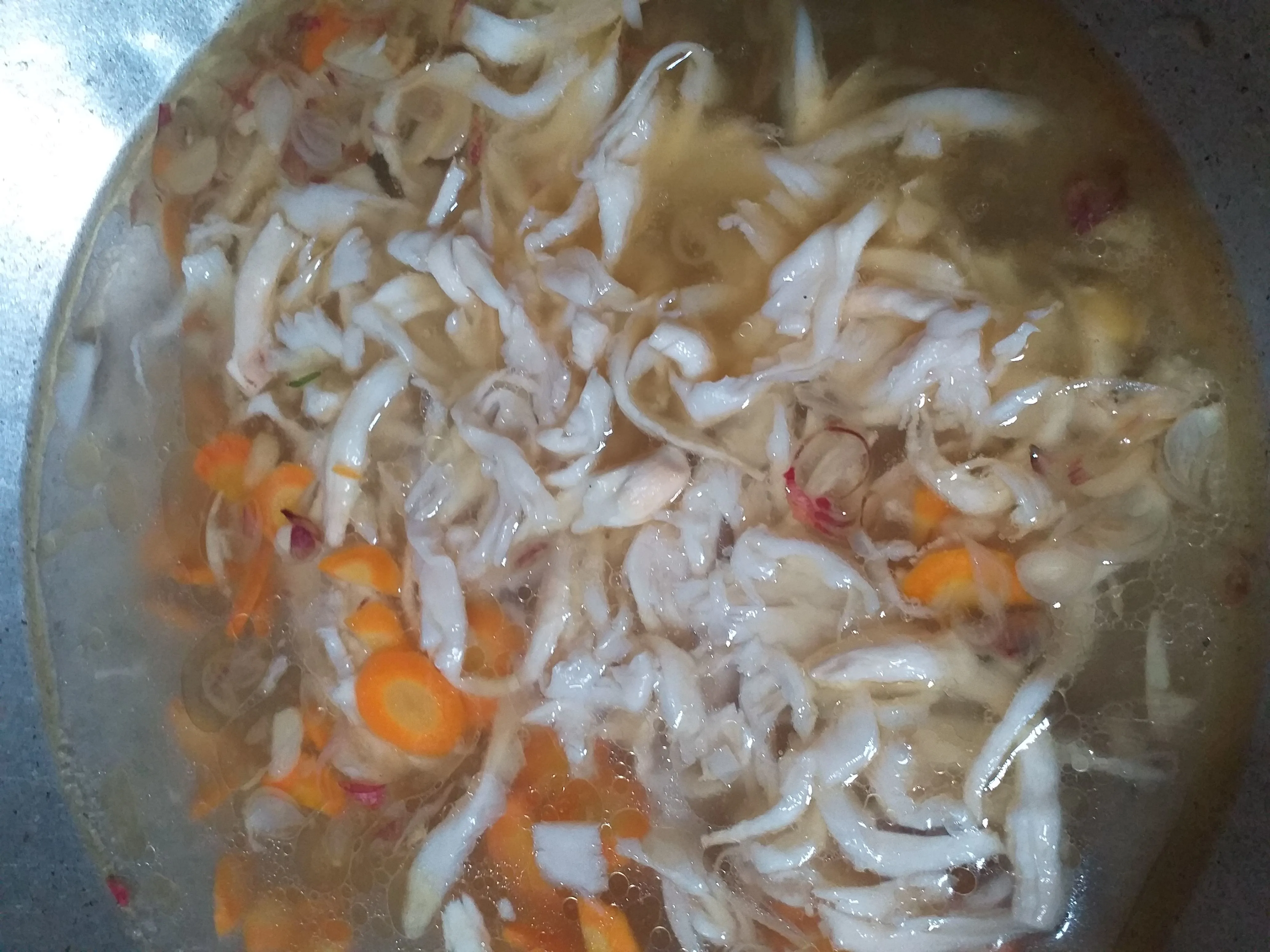 Step 5 Sup Jamur Tiram Kuah Segar