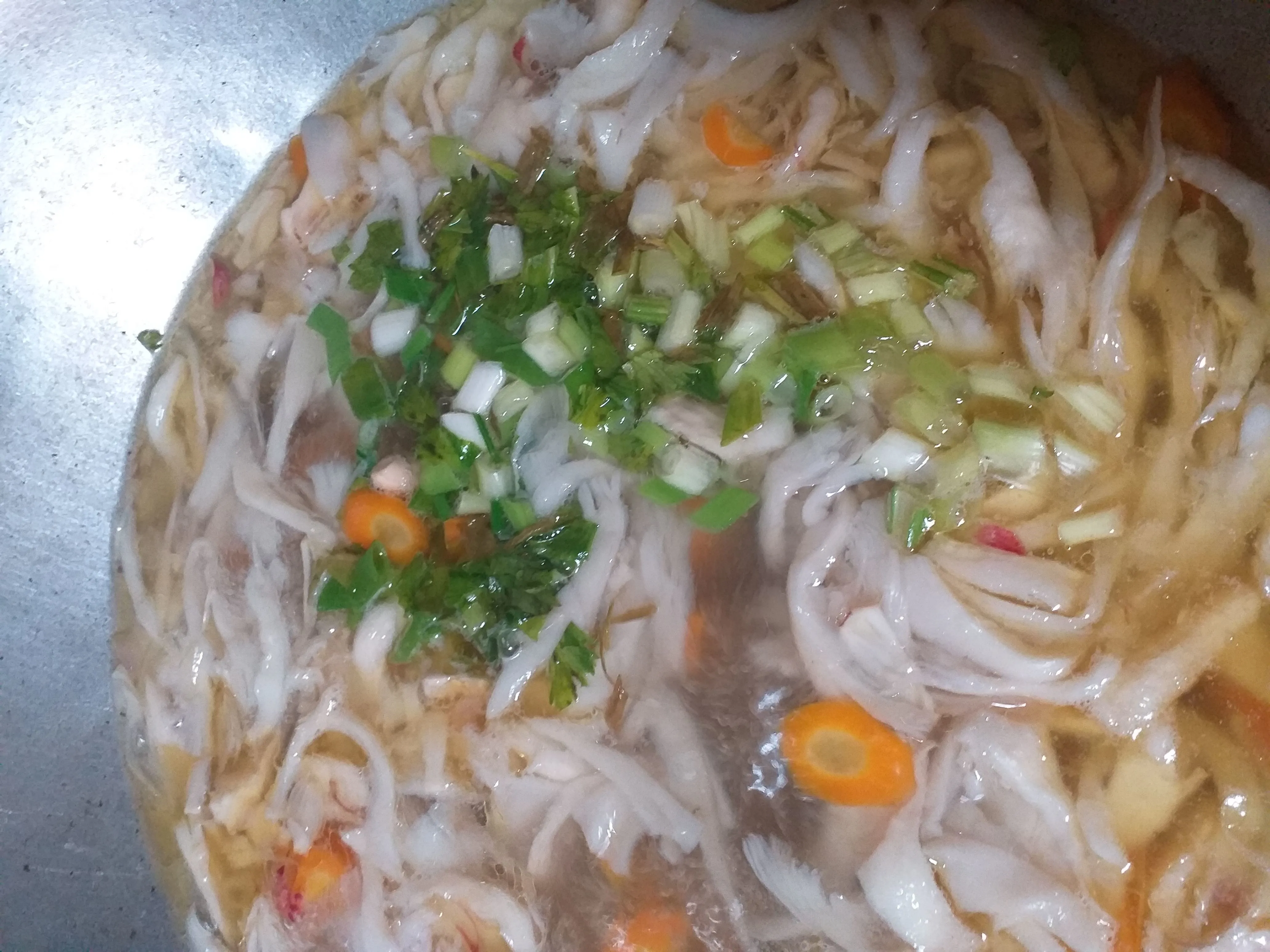 Step 6 Sup Jamur Tiram Kuah Segar