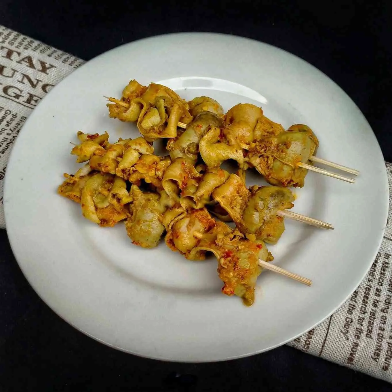 Sate Tembolok khas Angkringan