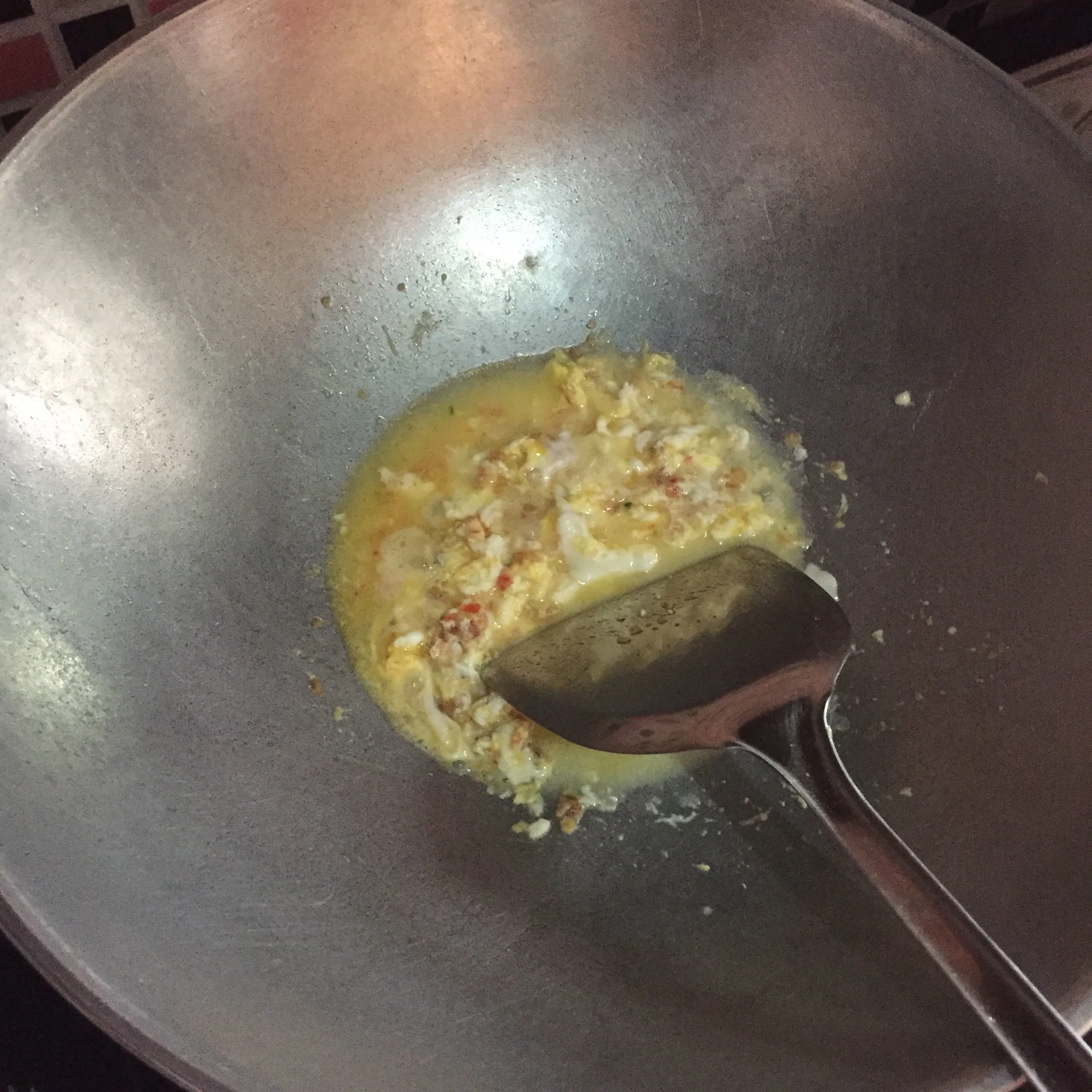 Step 2 Sayur Sawi Telur Pedas