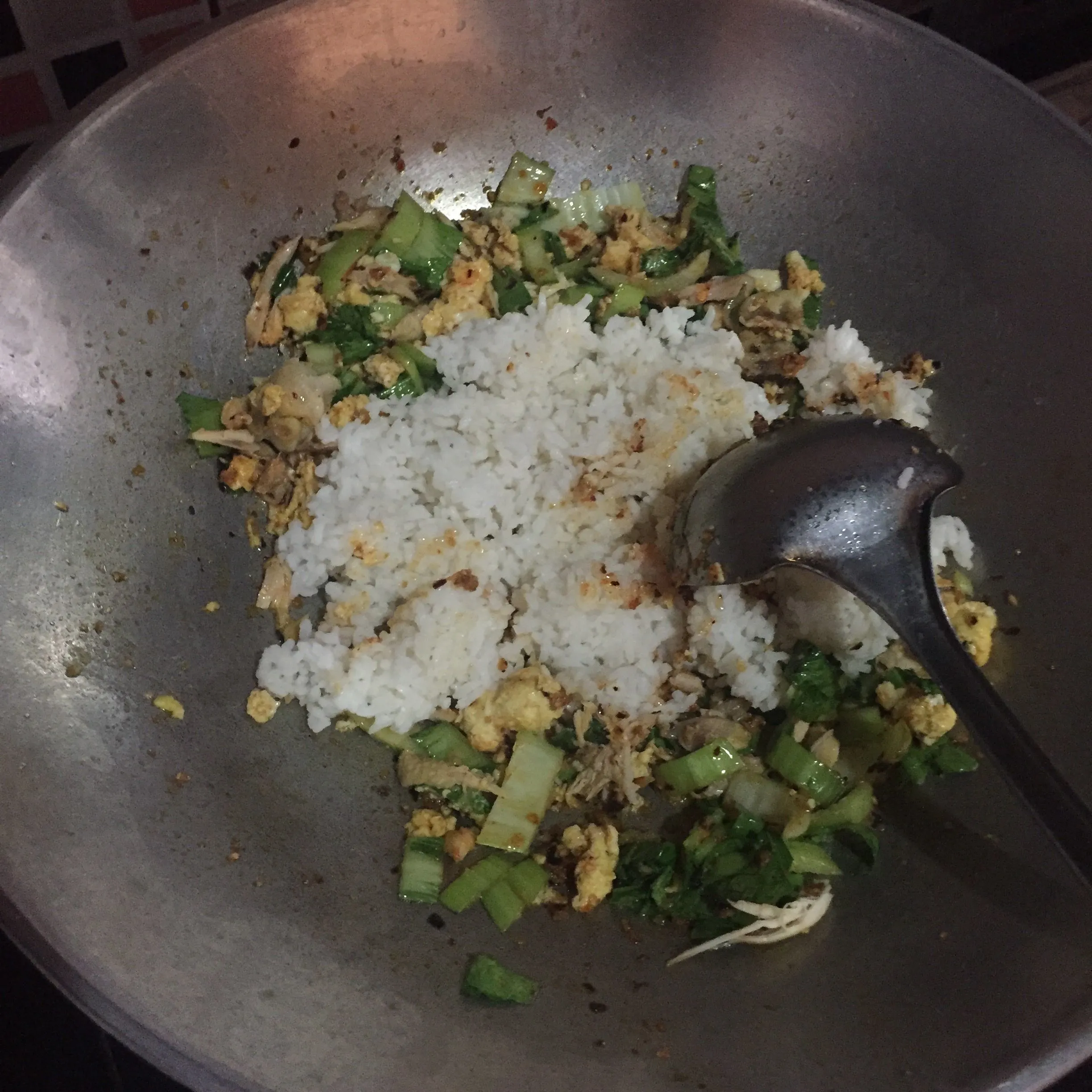 Step 4 Nasi Goreng Ayam Pedas (chilli oil)