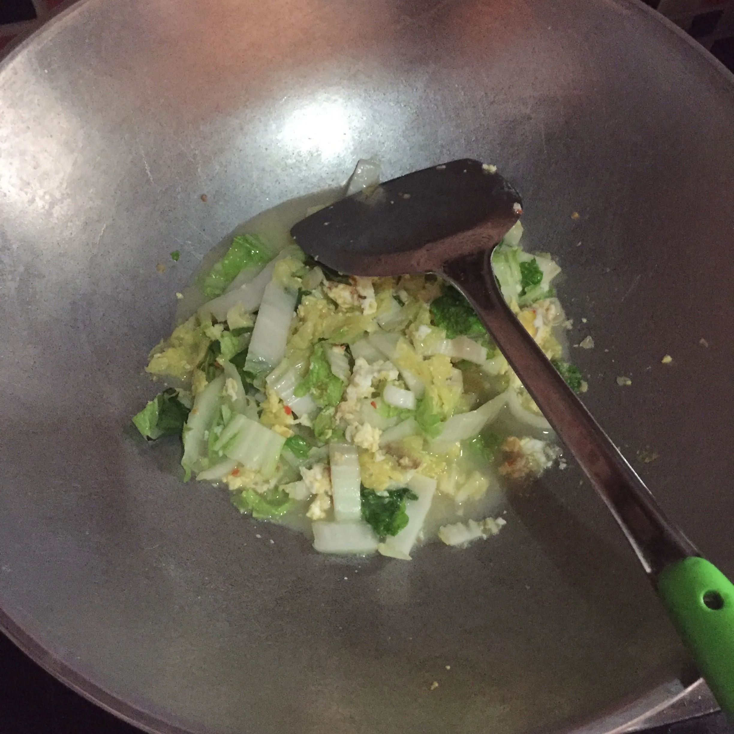 Step 3 Sayur Sawi Telur Pedas