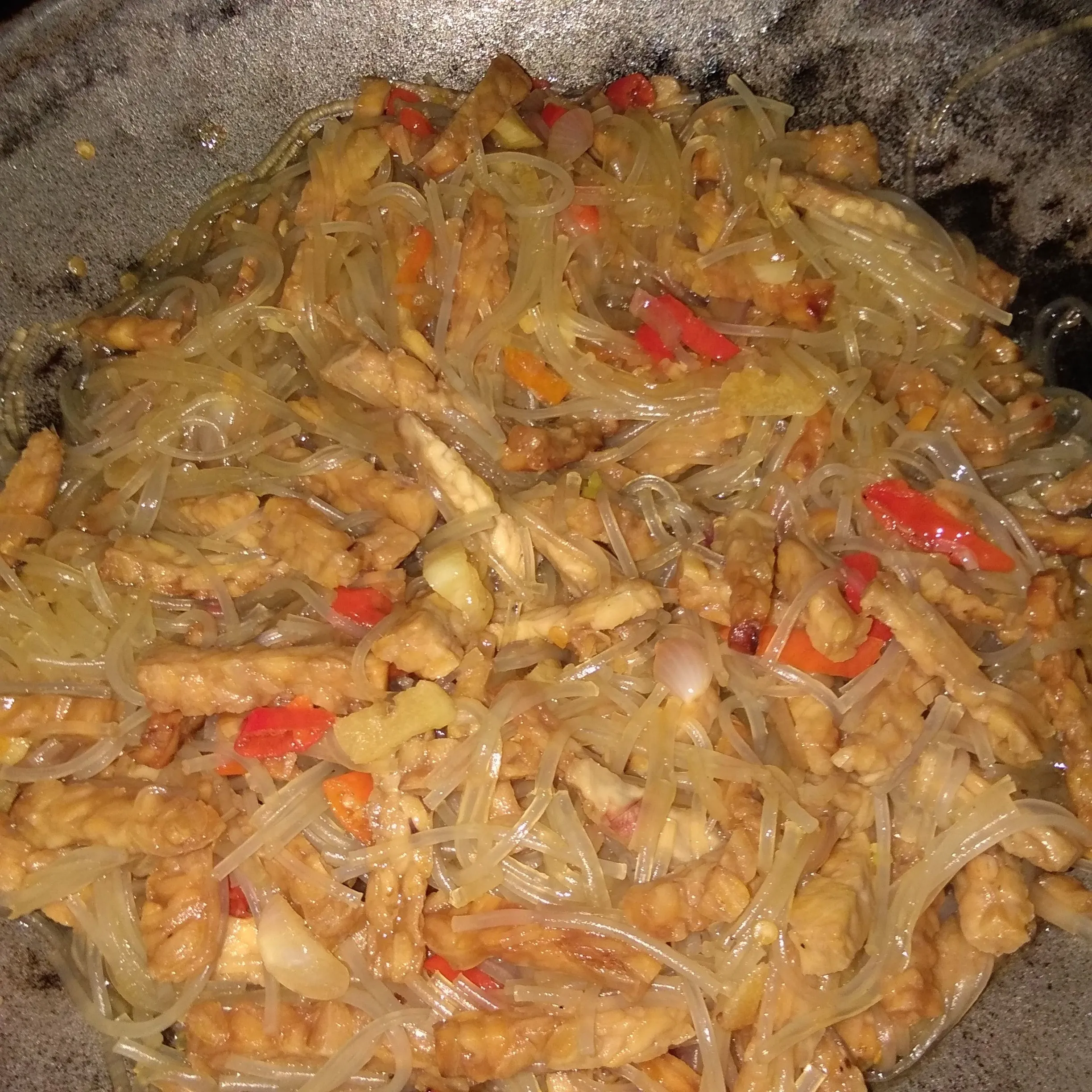 Step 6 Oseng Tempe Sohun