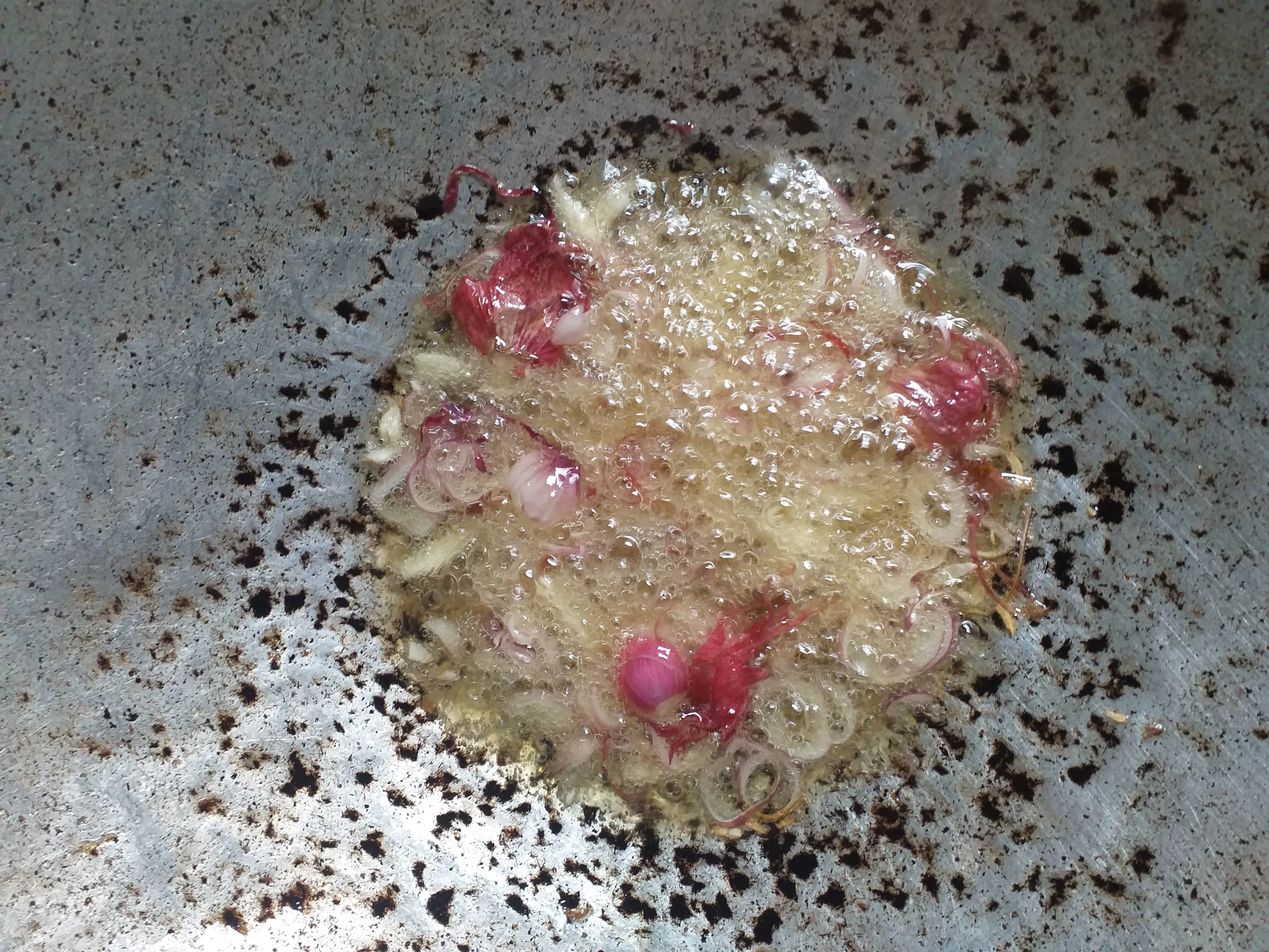 Step 1 Tumis Oncom Daun Kemangi