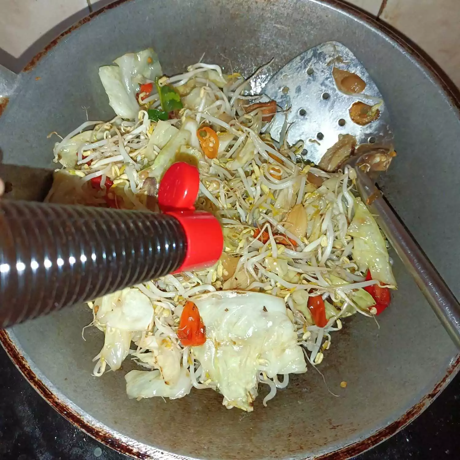Step 4 Toge Kol Saus Tiram