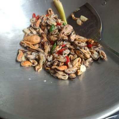 Step 3 Kerang hijau pedas manis