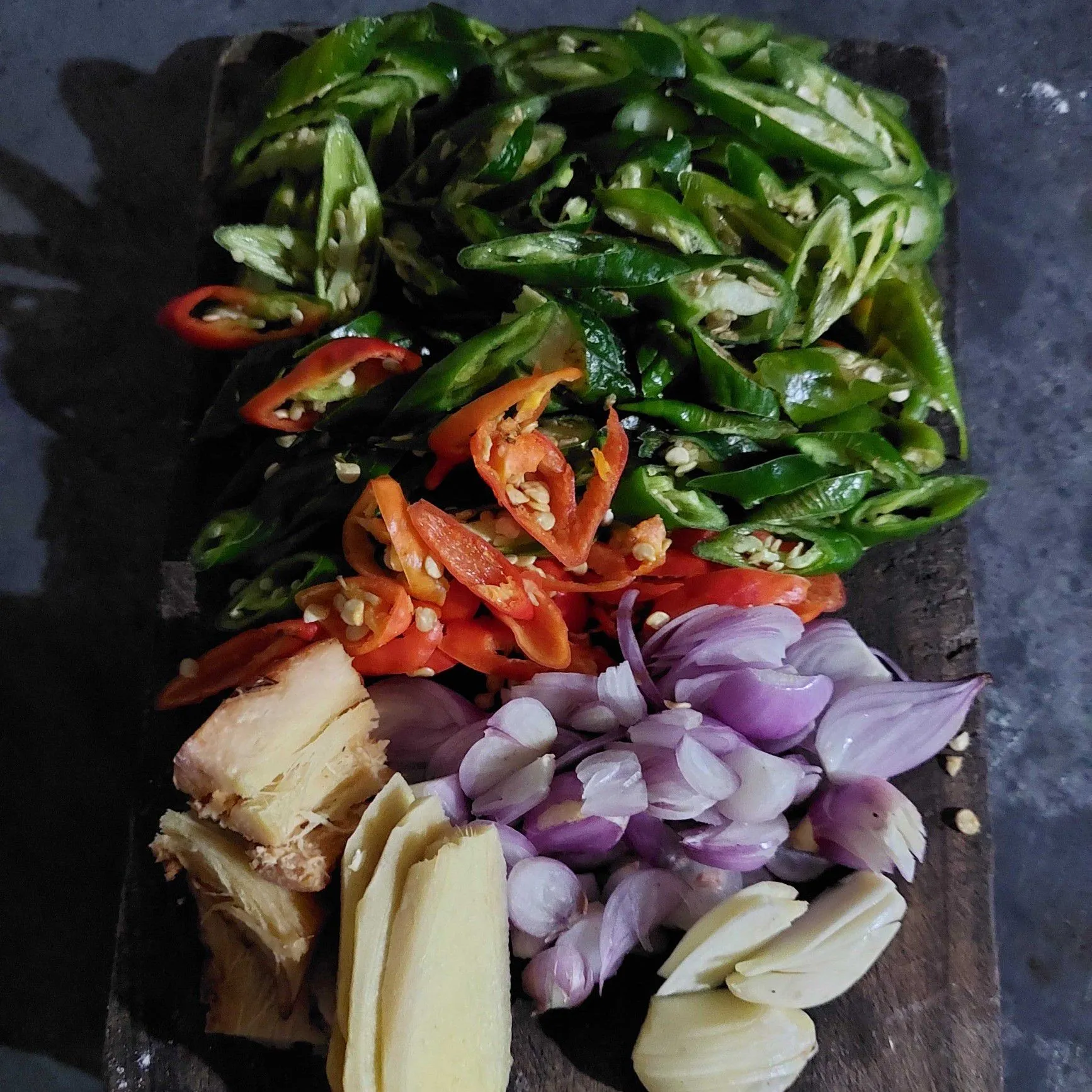 Step 2 Jeroan Ayam Masak Cabe Ijo