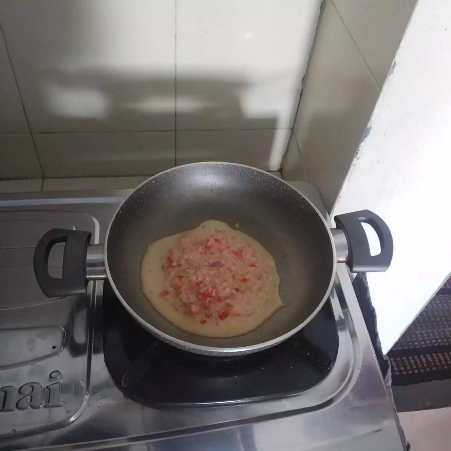 Step 1 Pangsit Goreng Lek Gino