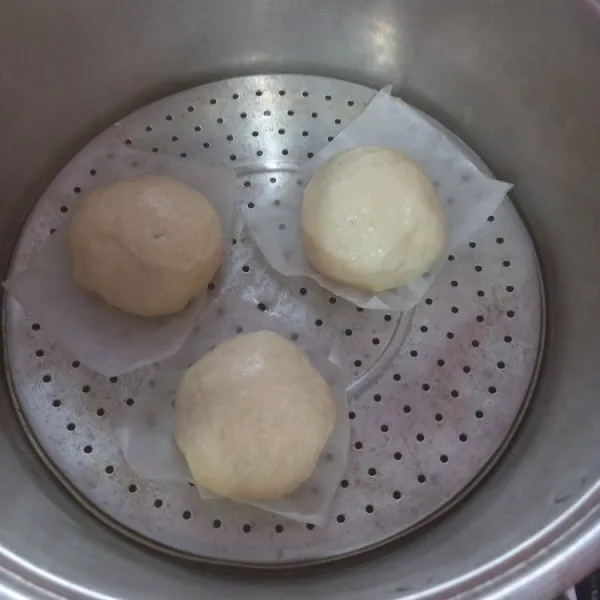 Kukus bakpau selama 20 menit