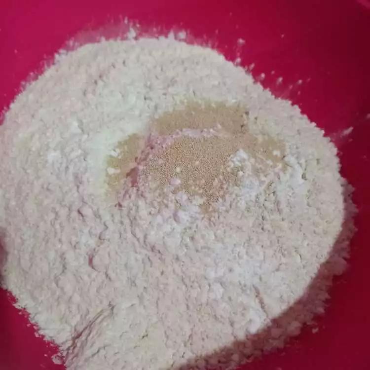 Step 1 Bakpao Coklat