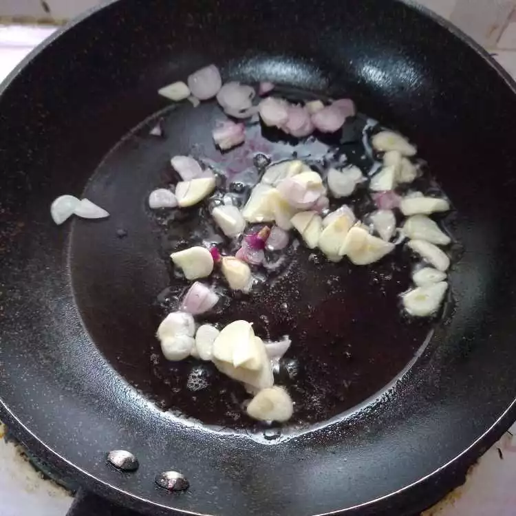 Step 2 Sup Ayam Pakcoy