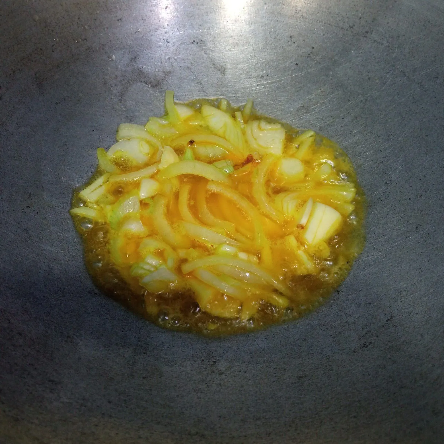 Step 2 Spaghetti Brulee