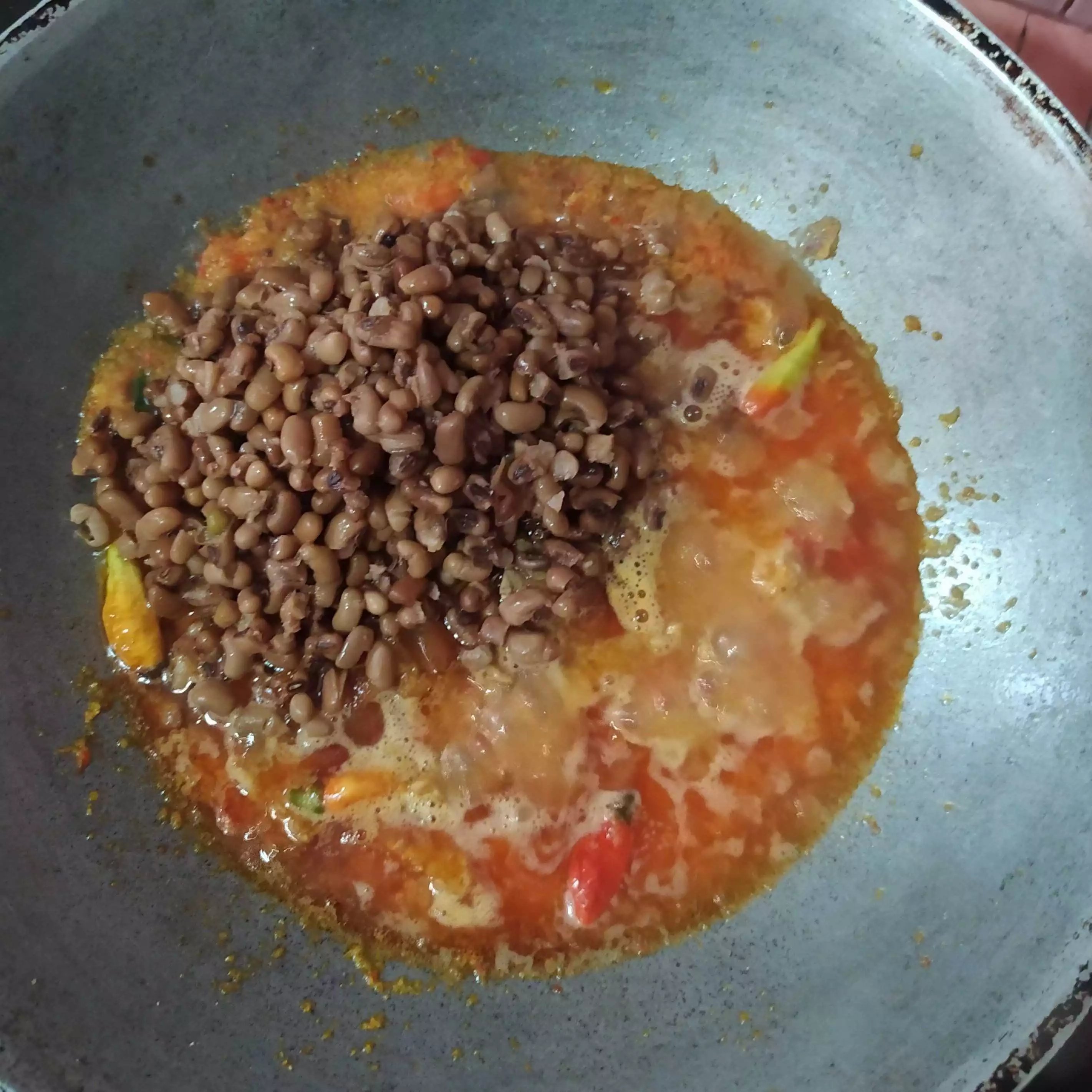 Step 6 Sambal Goreng Krecek