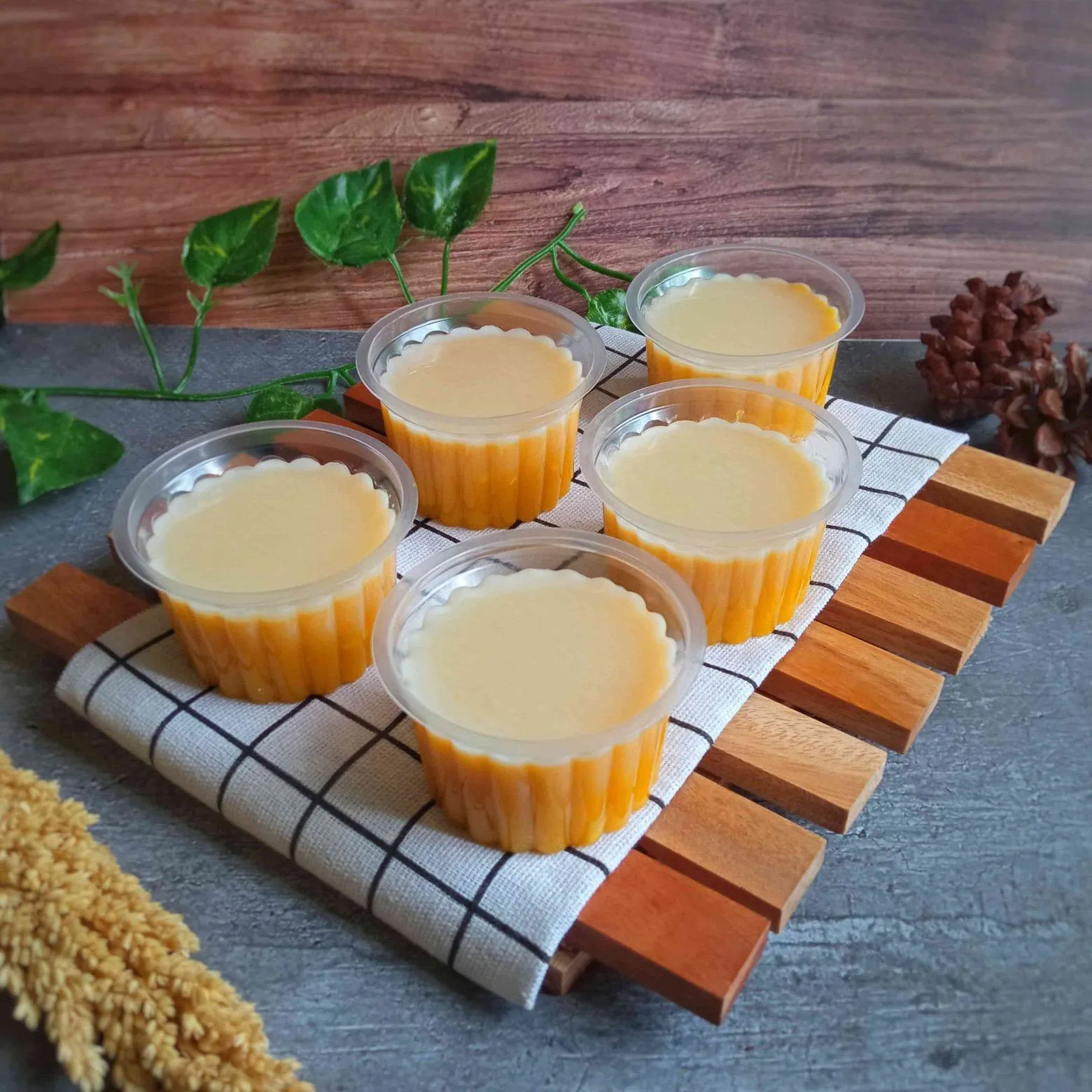 Puding Labu Kuning Keju Susu