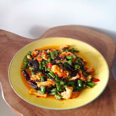 Oseng Buncis Tahu