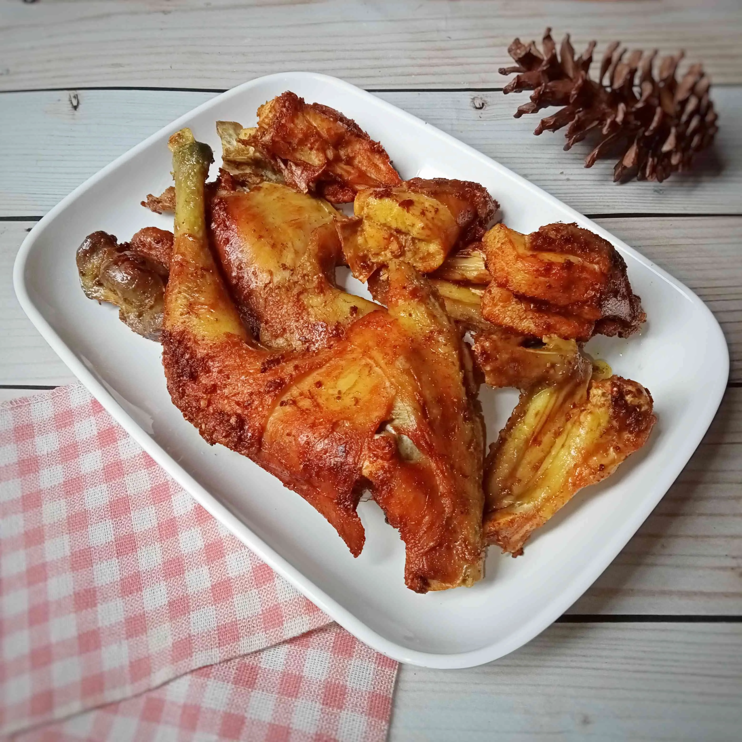 Ayam Kampung Goreng Bumbu Kuning