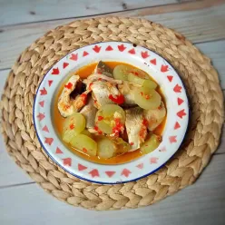 Ikan Bandeng Masak Gesseng Cecabe