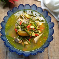 Tongkol Kacang Panjang Kuah Asam
