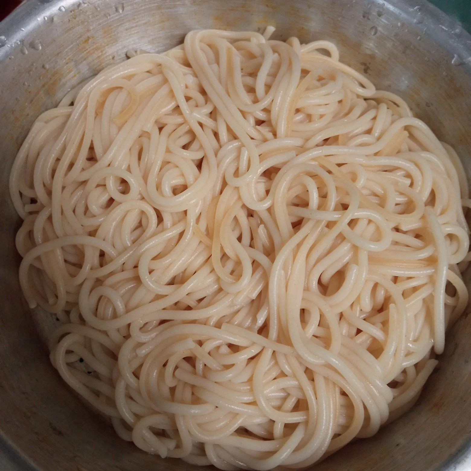 Step 2 Spaghetti Aglio Olio