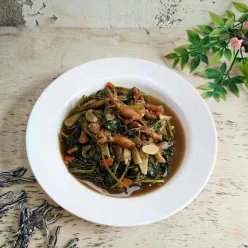 Tumis Kangkung Cumi Asin