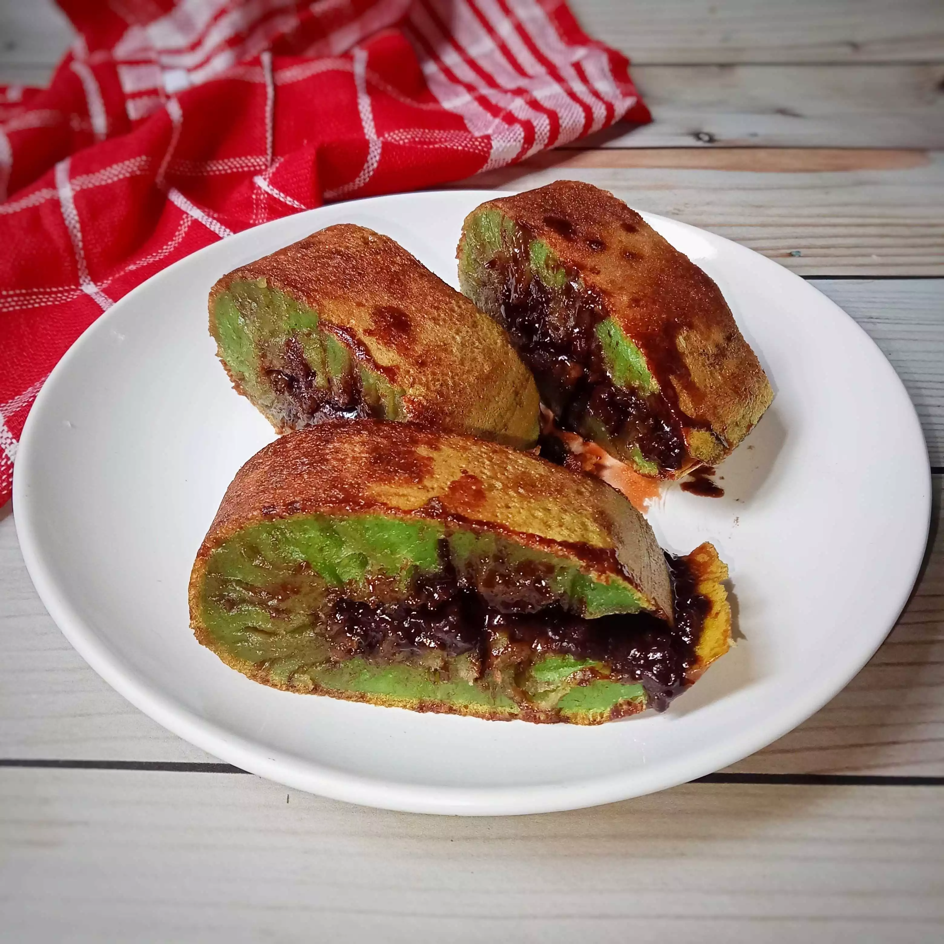 Step 8 Terang Bulan Pandan Tanpa Telur