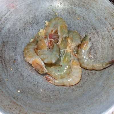 Step 2 Udang Saus Madu