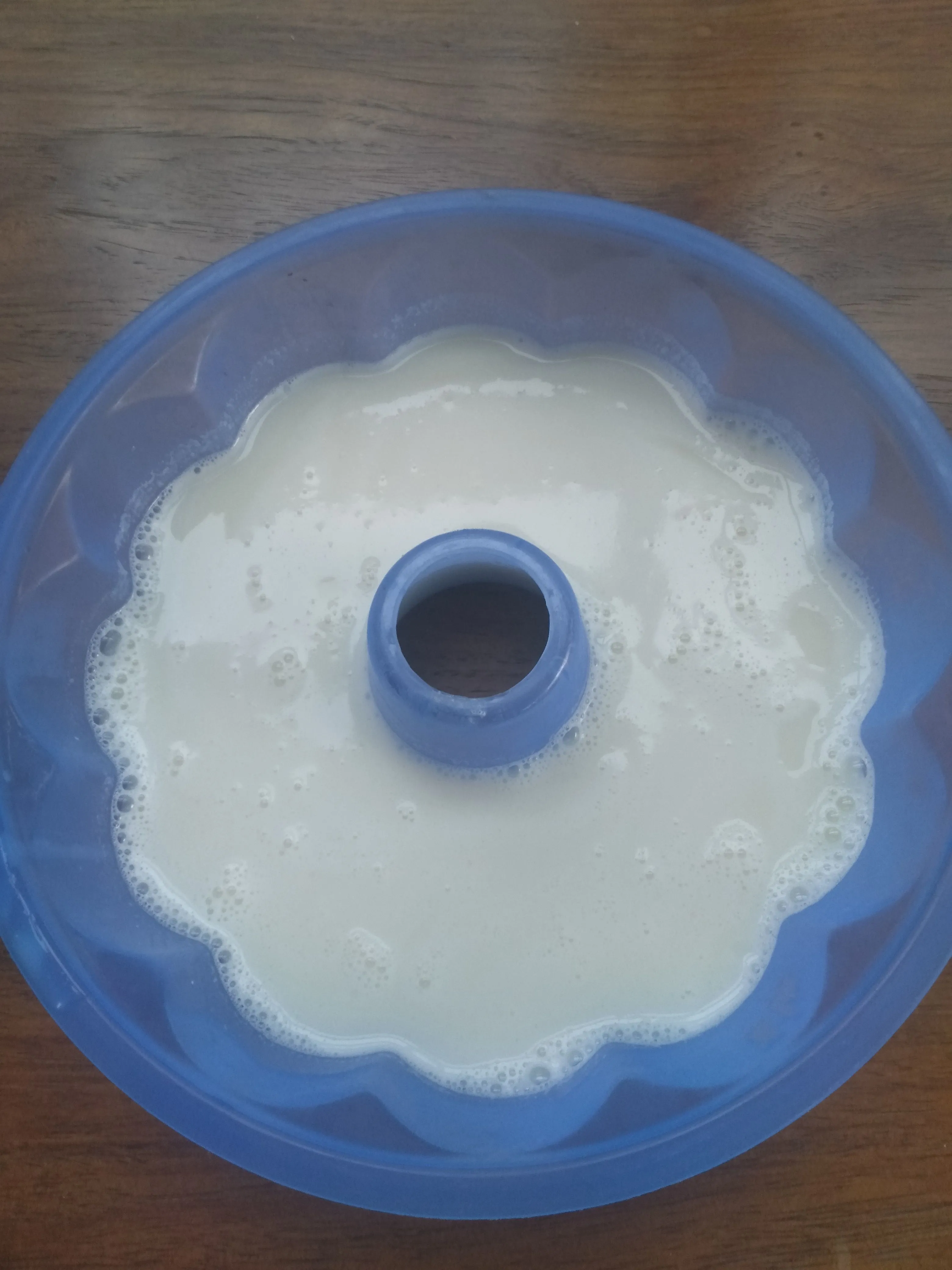 Step 2 puding susu buah