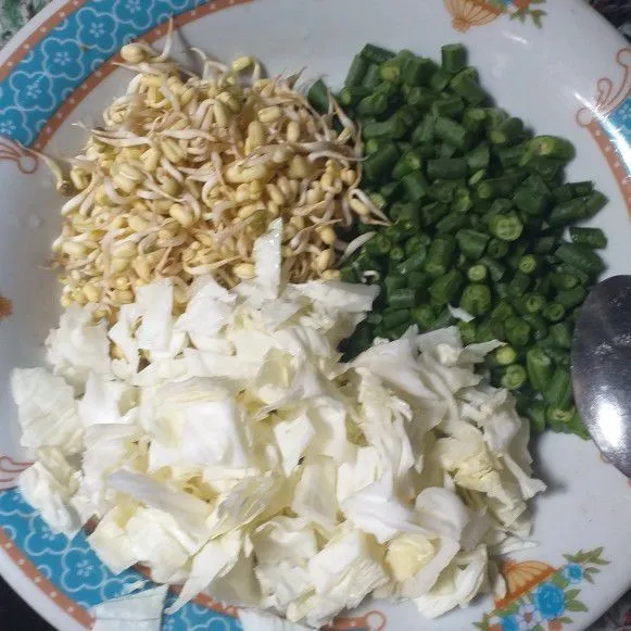 Step 1 Karedok