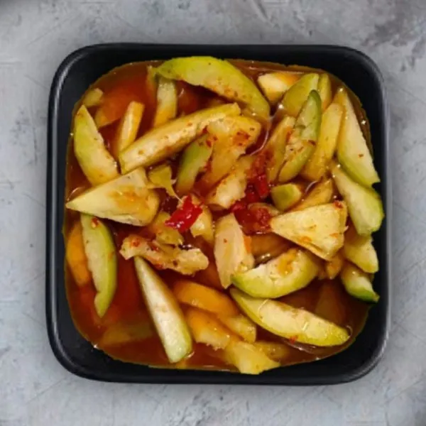 Siap disajikan simpan dulu dikulkas 20 menit.