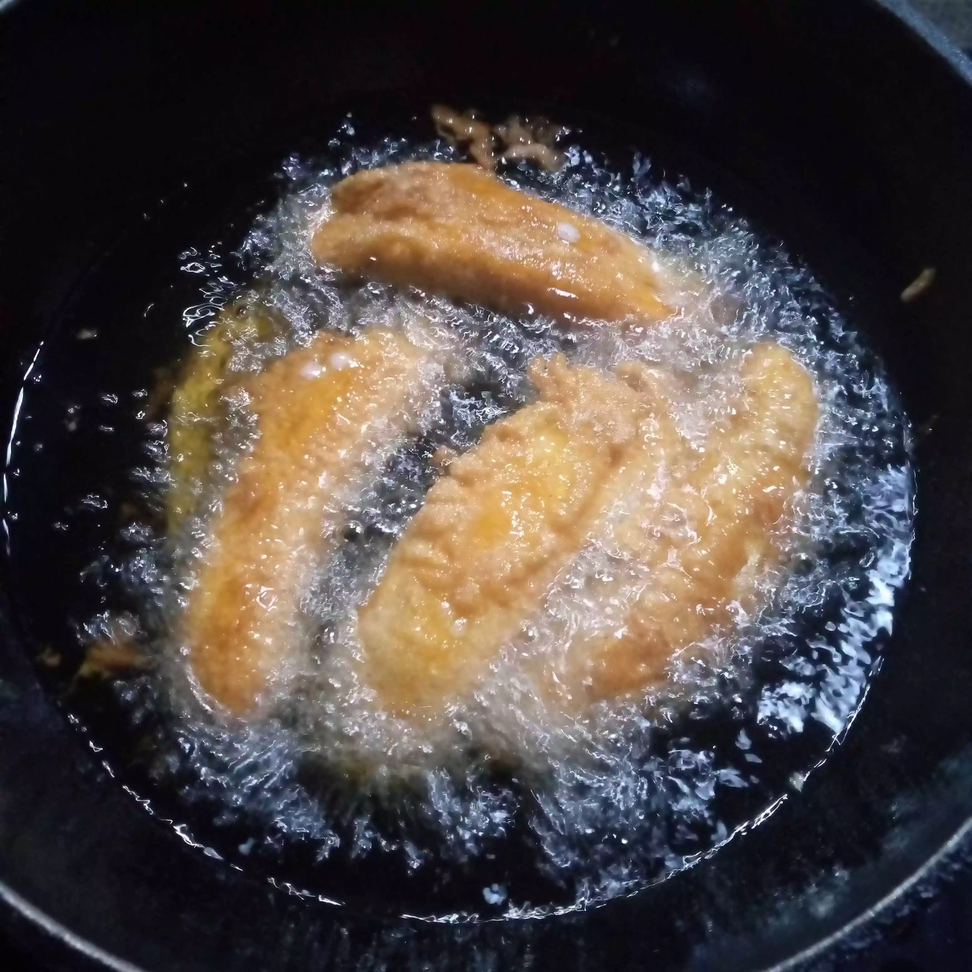 Step 4 Pisang Goreng Gluten Free