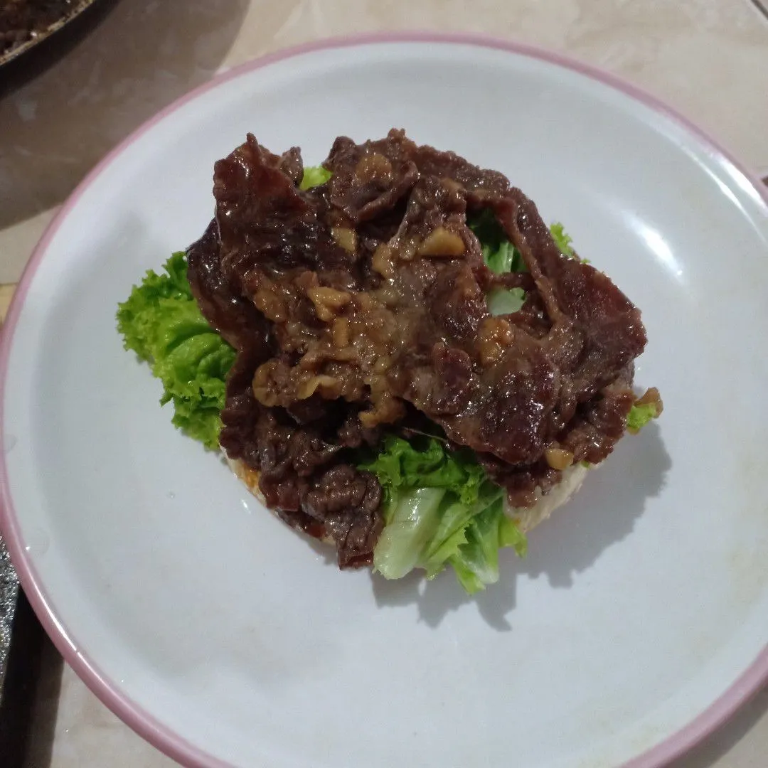 Step 5 Burger Teriyaki