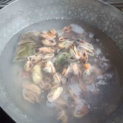 Step 1 Tumis Kerang Hijau Kacang Panjang