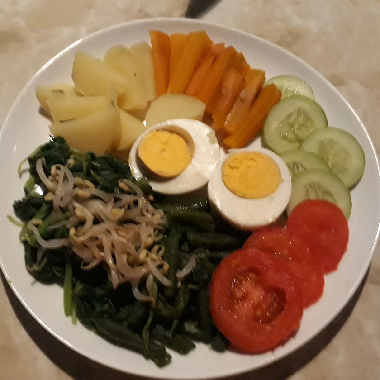 Step 4 Gado-gado Betawi Siram